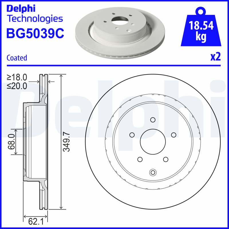 DELPHI BG5039C-18B1