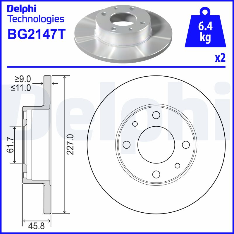 DELPHI BG2147T