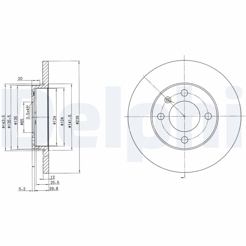 DELPHI BG2116C-18B1