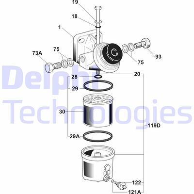 DELPHI 6260B633B