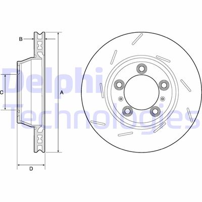 DELPHI BG9164C