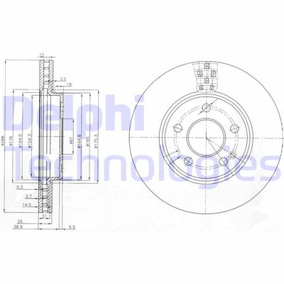 DELPHI BG3909