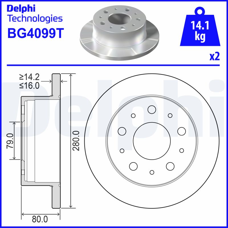 DELPHI BG4099T