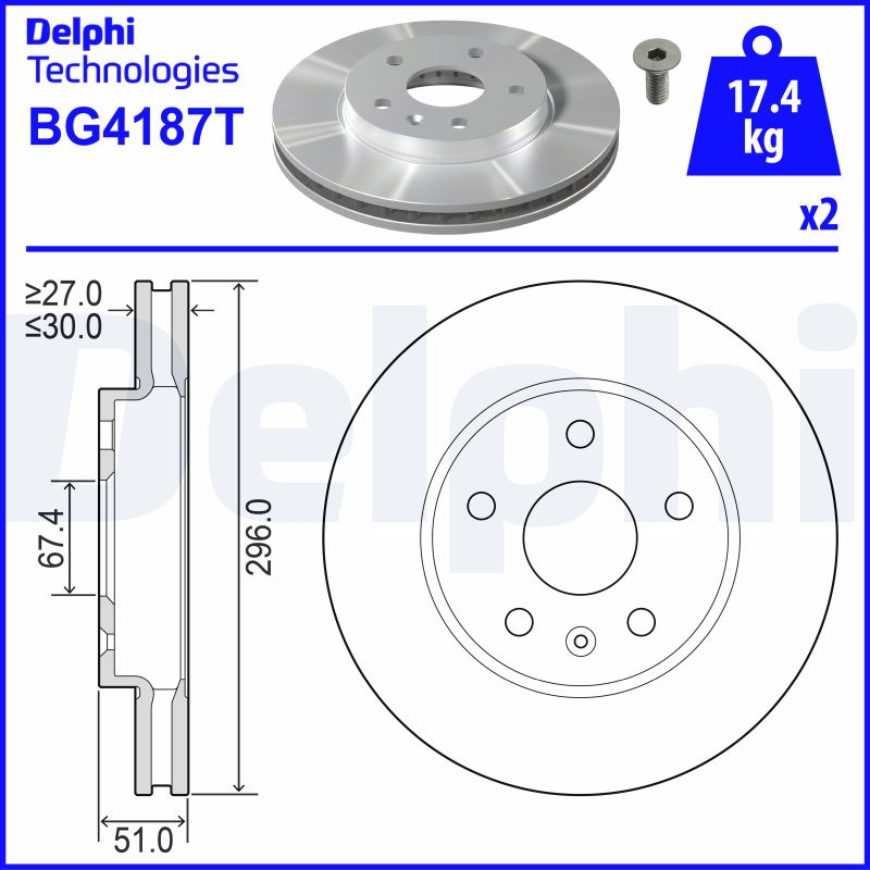 DELPHI BG4187T