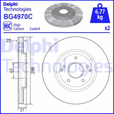 DELPHI BG4970C