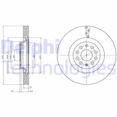 DELPHI BG9109C