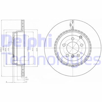 DELPHI BG9080C