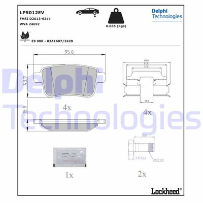 DELPHI LP5012EV