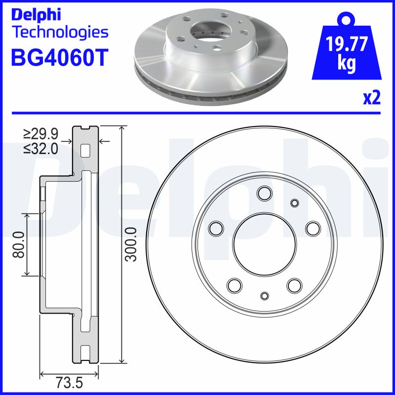 DELPHI BG4060T