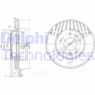 DELPHI BG3563