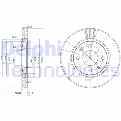 DELPHI BG2871