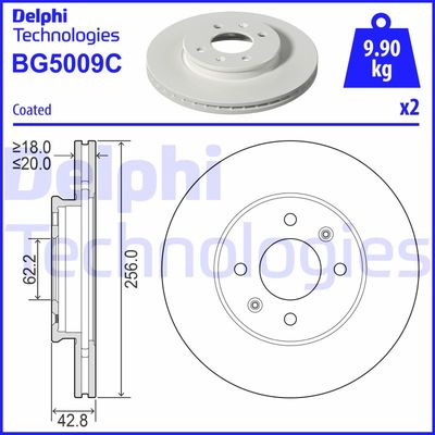 DELPHI BG5009C