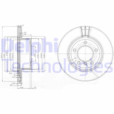 DELPHI BG3900C