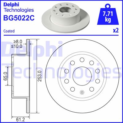 DELPHI BG5022C