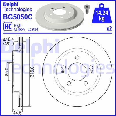 DELPHI BG5050C