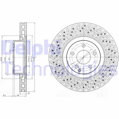 DELPHI BG9093C