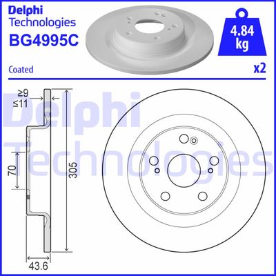 DELPHI BG4995C DELPHI BG4995C