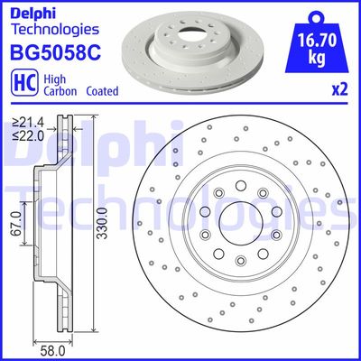 DELPHI BG5058C DELPHI BG5058C