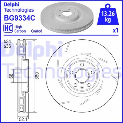 DELPHI BG9334C