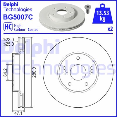 DELPHI BG5007C