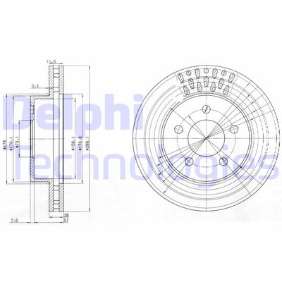 DELPHI BG3846