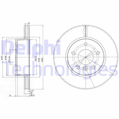 DELPHI BG2860