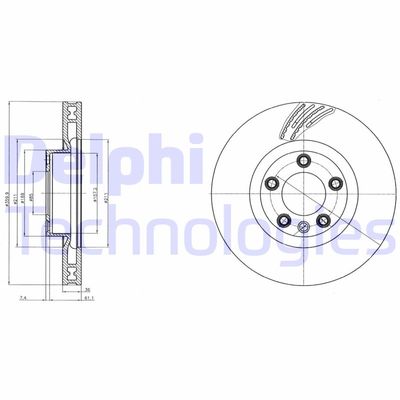 DELPHI BG9100