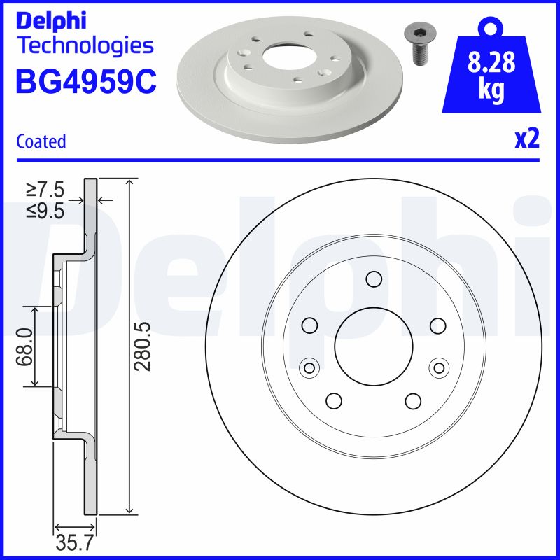 DELPHI BG4959C-18B1