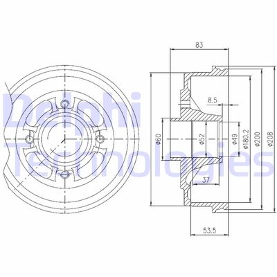 DELPHI BFR272