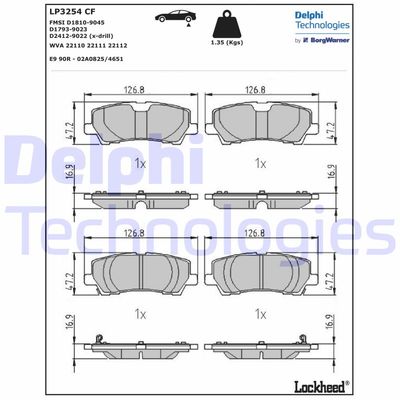 DELPHI LP3254