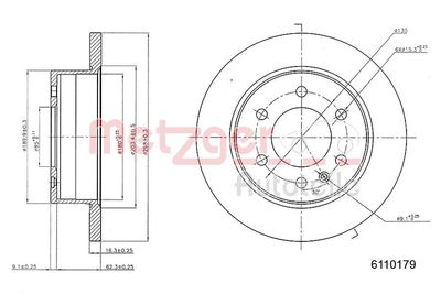 METZGER 6110179