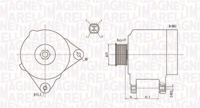 MAGNETI MARELLI 063731907010 MAGNETI MARELLI 063731907010