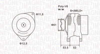 MAGNETI MARELLI 063731698010