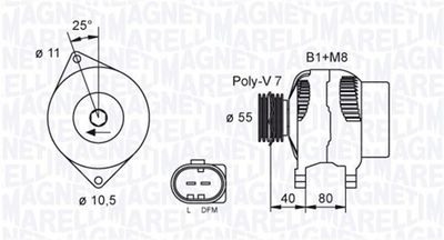 MAGNETI MARELLI 063731700010