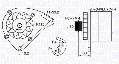 MAGNETI MARELLI 063321600010