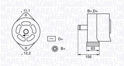 MAGNETI MARELLI 063320025010