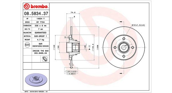 MAGNETI MARELLI 360406080200