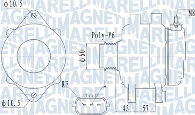 MAGNETI MARELLI 063732122010