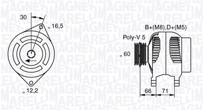 MAGNETI MARELLI 063533250580