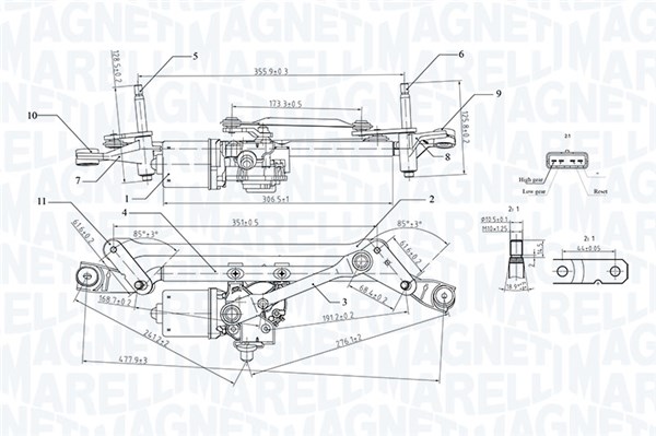 MAGNETI MARELLI 064351736010 MAGNETI MARELLI 064351736010